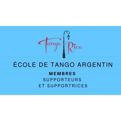 Devenir membre supporteur/supportrice de Tango Rico pour l'année 2022